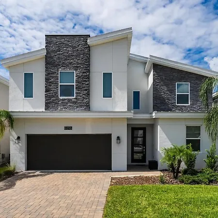 Spacious 8Br Villa By Disney World W Private Pool Kissimmee Exterior photo
