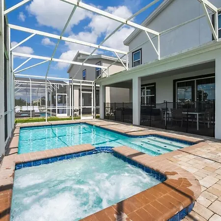 Spacious 8Br Villa By Disney World W Private Pool Kissimmee Exterior photo