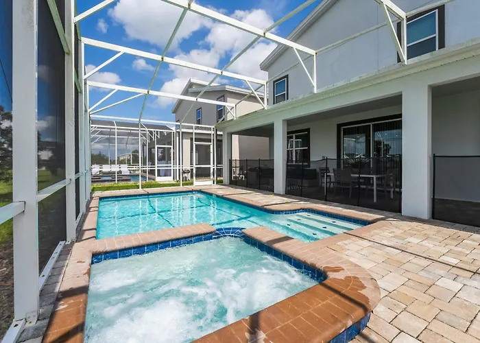 Spacious 8Br Villa By Disney World W Private Pool
