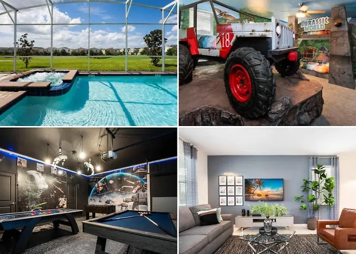 Spacious 8Br Villa By Disney World W Private Pool